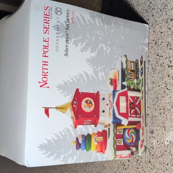 DEPARTMENT56/Fisher Price Fun Factory with Box (Retired in 2016) - Picture 13 of 15